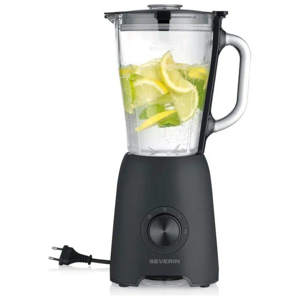 Severin SM 3724 Frullatore da tavolo 600 W con caraffa in vetro da 1,5 L