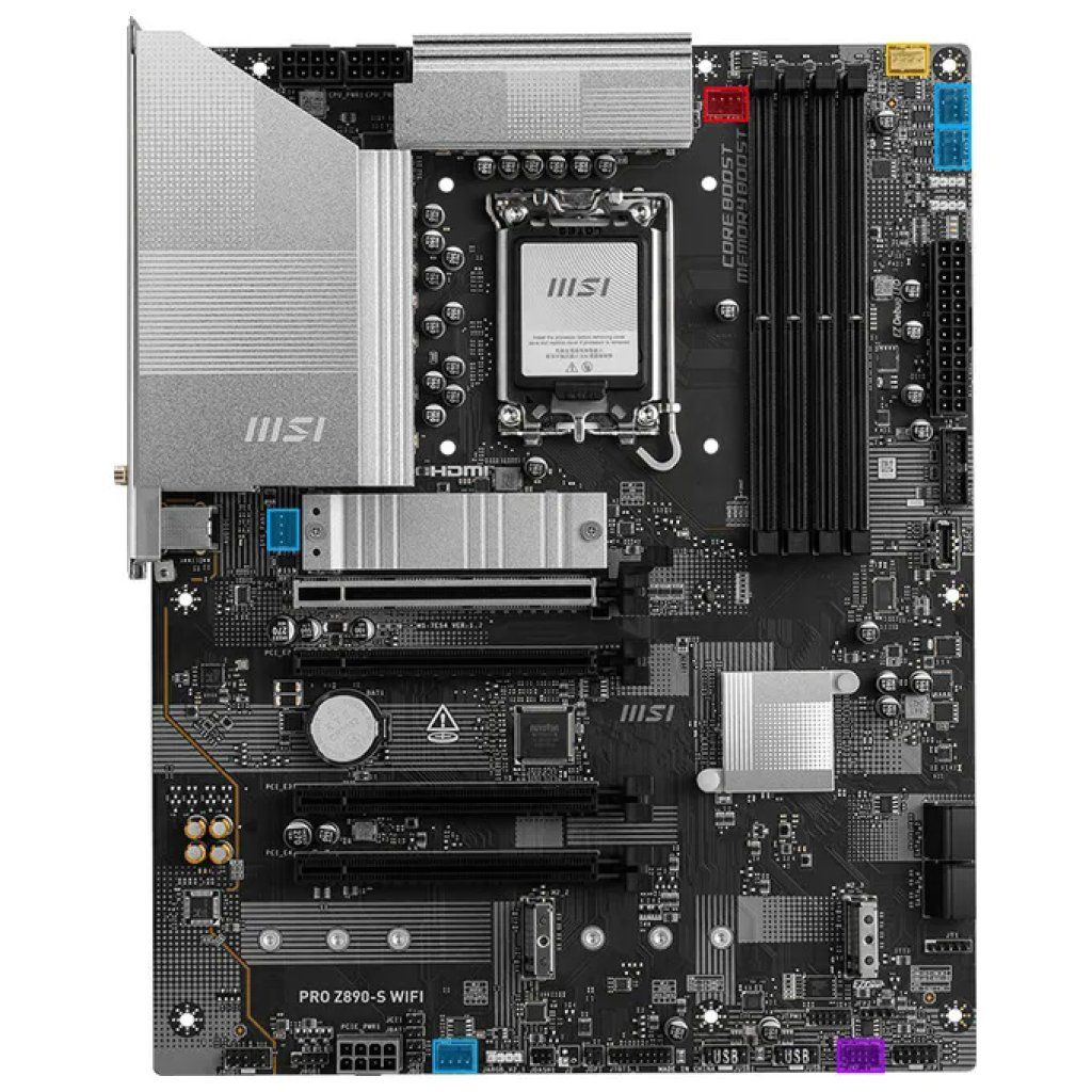 MSI PRO Z890-S WIFI6E Scheda Madre ATX DDR5, Socket LGA 1851