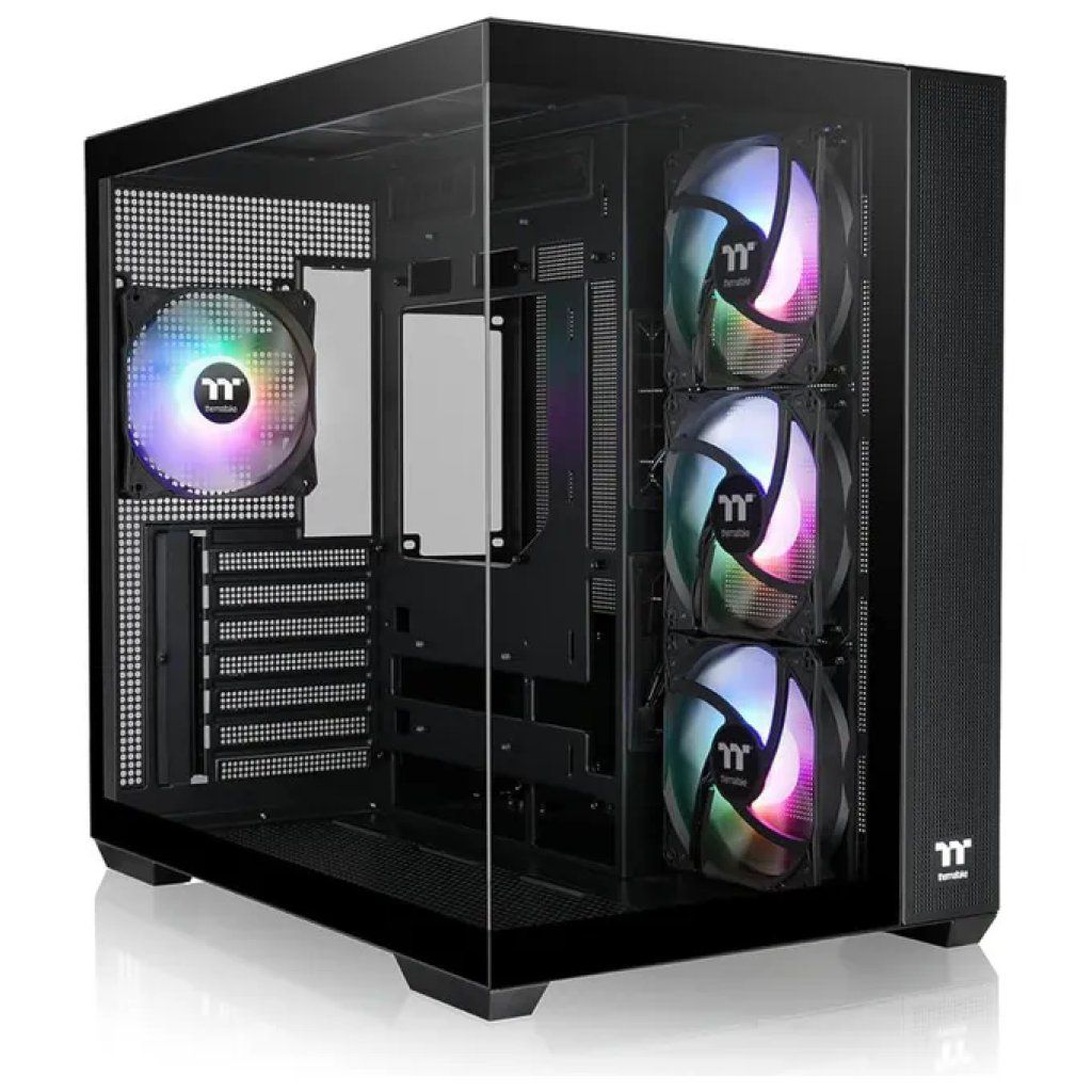 Thermaltake S380 TG ARGB Case Midi Tower ATX Nero