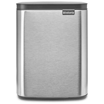 Brabantia Bo cestino a pedale 7 L in acciaio opaco