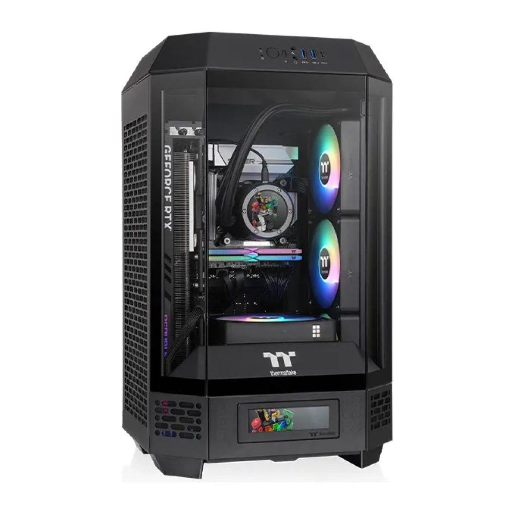 Thermaltake The Tower 250 Mini-ITX con display LCD 3,9"