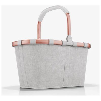 Reisenthel Carrybag Frame Twist Sky Rose, Borsa Shopping 22 L