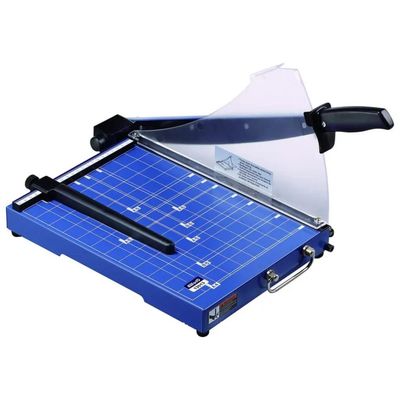 Olympia G 3115 Taglierina a leva, 15 fogli, taglio 31 cm, blu
