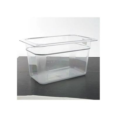 AGNELLI Bacinella GN 1/4 in policarbonato trasparente, 3,7 L, H 15 cm – Agnelli AGNELLI Bacinella GN 1/4 in policarbonato trasparente, 3,7 L, H 15 cm – Agnelli