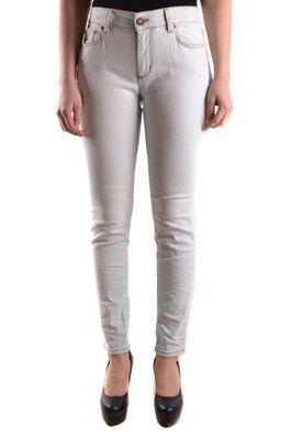 ROMAGNA PLASTIC Jeans Donna Skinny Grigio Chiaro a Cinque Tasche ROMAGNA PLASTIC Jeans Donna Skinny Grigio Chiaro a Cinque Tasche