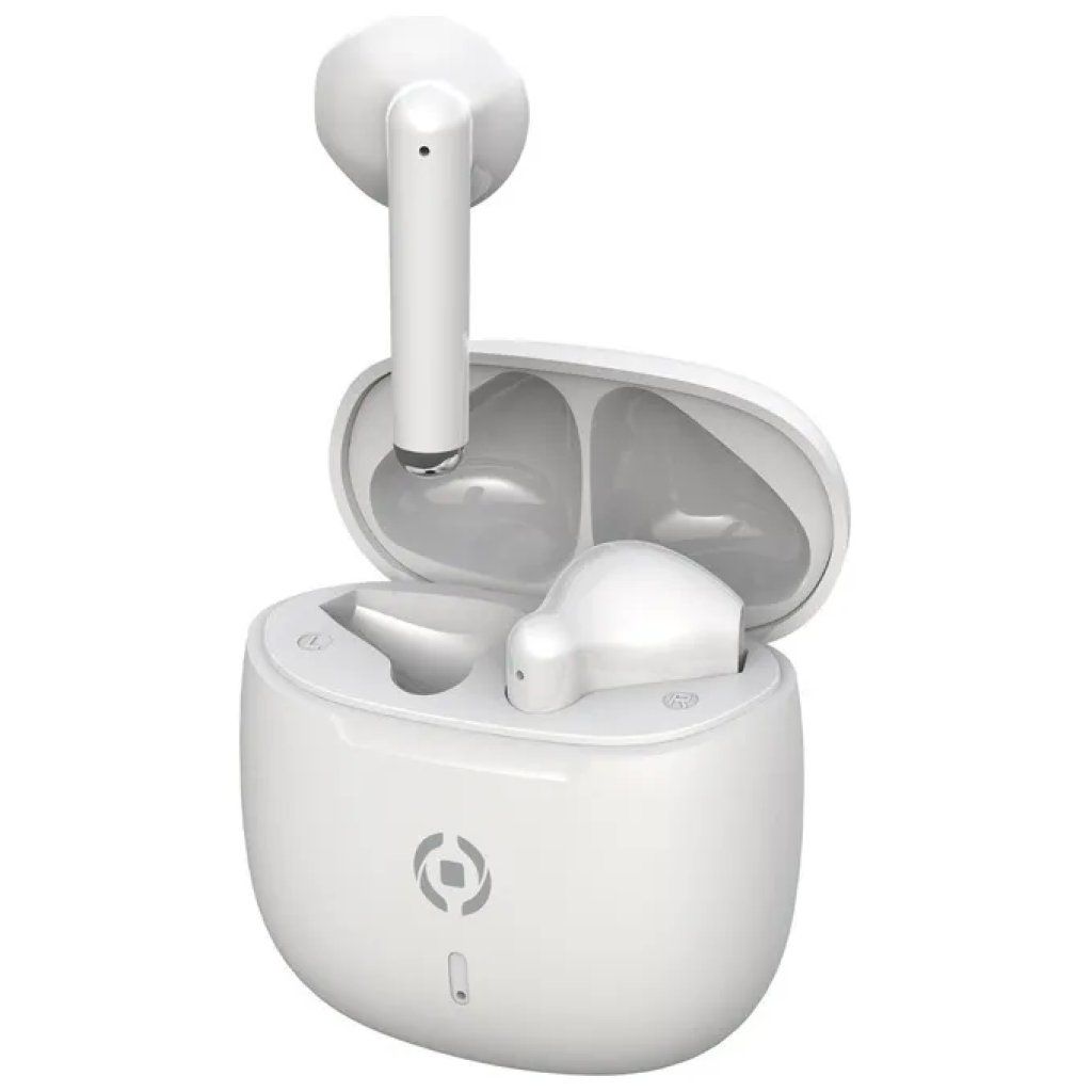 Celly BUZ Auricolari True Wireless Bluetooth, Bianchi Celly BUZ Auricolari True Wireless Bluetooth, Bianchi