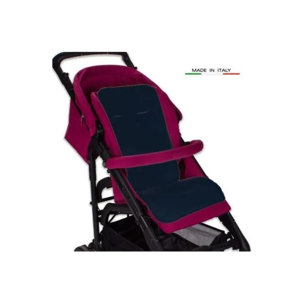 Baby Idea Materassino Imbottito per Passeggino Blu