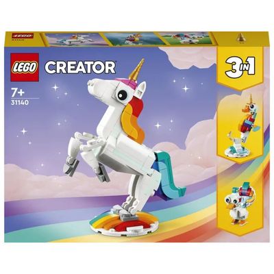 LEGO Creator 31140 Unicorno Magico 3 in 1