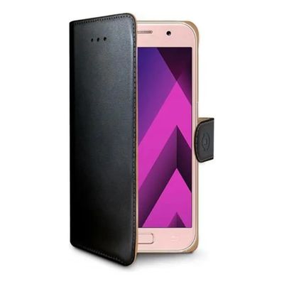 Celly WALLY643 Custodia a Libro Nera per Samsung Galaxy A3 2017 Celly WALLY643 Custodia a Libro Nera per Samsung Galaxy A3 2017