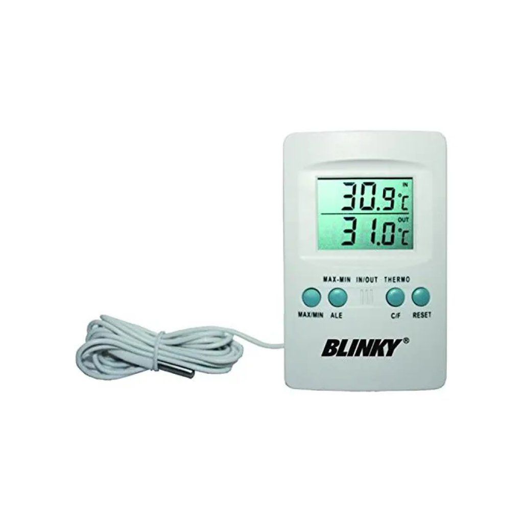 VIGOR-BLINKY BLINKY 95885-10 Termometro Digitale Interno ed Esterno con Sensore a Filo