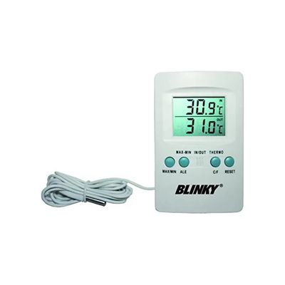 VIGOR-BLINKY BLINKY 95885-10 Termometro Digitale Interno ed Esterno con Sensore a Filo VIGOR-BLINKY BLINKY 95885-10 Termometro Digitale Interno ed Esterno con Sensore a Filo