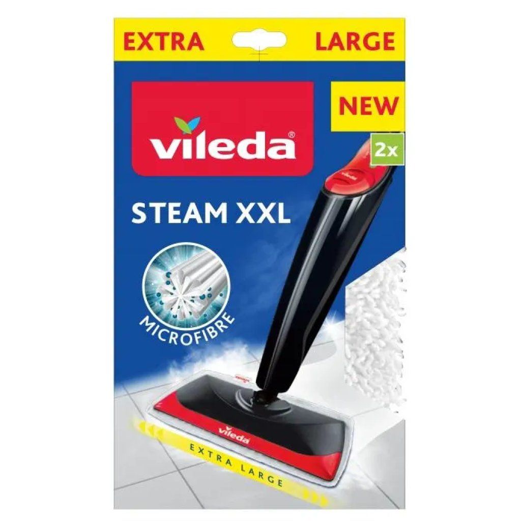 Vileda Steam XXL 3.0 Plus – Panni di Ricambio, 2 Pezzi