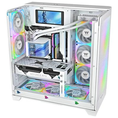 Thermaltake MAGCurve 360 Ultra Snow – Dissipatore AIO ARGB con display AMOLED Thermaltake MAGCurve 360 Ultra Snow – Dissipatore AIO ARGB con display AMOLED