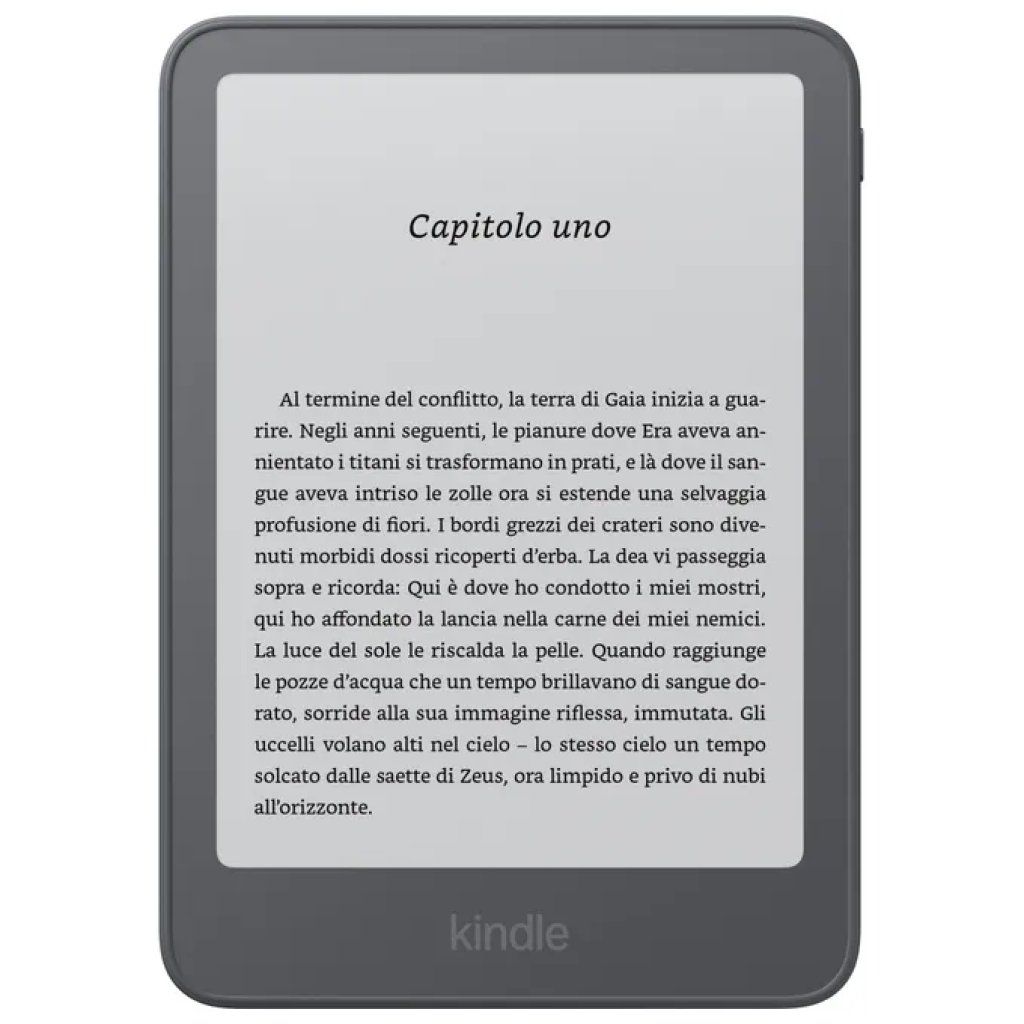Amazon Kindle – Lettore eBook da 16 GB, schermo da 6 Amazon Kindle – Lettore eBook da 16 GB, schermo da 6", grigio