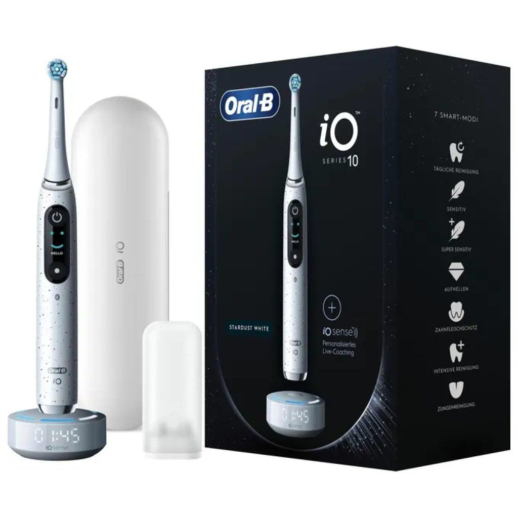 BRAUN Oral-B iO Series 10 Spazzolino Elettrico Bianco