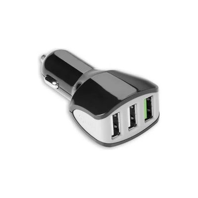 Celly CC3USBTURBOBK Caricabatteria da Auto Turbo 3 USB 4,4 A Nero Celly CC3USBTURBOBK Caricabatteria da Auto Turbo 3 USB 4,4 A Nero