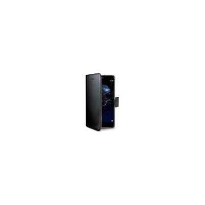 Celly Wally Custodia a Libro Nera per Huawei P10 Lite