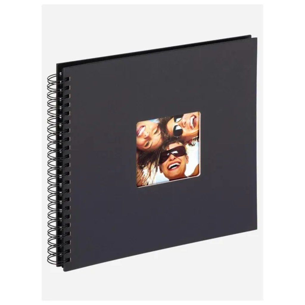 Walther Fun Album Fotografico Nero con Spirale, 30 × 30 cm, 50 pagine Walther Fun Album Fotografico Nero con Spirale, 30 × 30 cm, 50 pagine