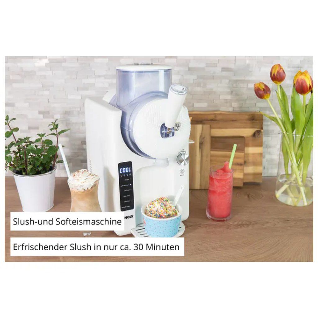 UNOLD Sofie 48950 – Macchina 2 in 1 per granite e gelato soft, 150 W, 1,5 L UNOLD Sofie 48950 – Macchina 2 in 1 per granite e gelato soft, 150 W, 1,5 L