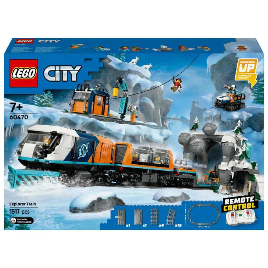 LEGO City Treno Espresso Artico degli Esploratori 60470