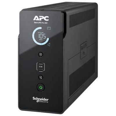 APC Back-UPS Pro UPS 900 VA con 6 prese IEC e 3 porte USB-C