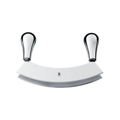 WMF Mezzaluna da Cucina a Doppia Lama, 18 cm, Acciaio Cromargan 18/10 WMF Mezzaluna da Cucina a Doppia Lama, 18 cm, Acciaio Cromargan 18/10