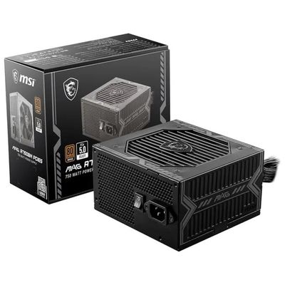 MSI MAG A750BN PCIE5 III Alimentatore ATX 750W 80 Plus Bronze Nero