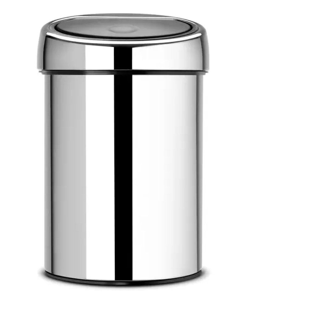 Brabantia Touch Bin pattumiera da parete 3 L in acciaio inox