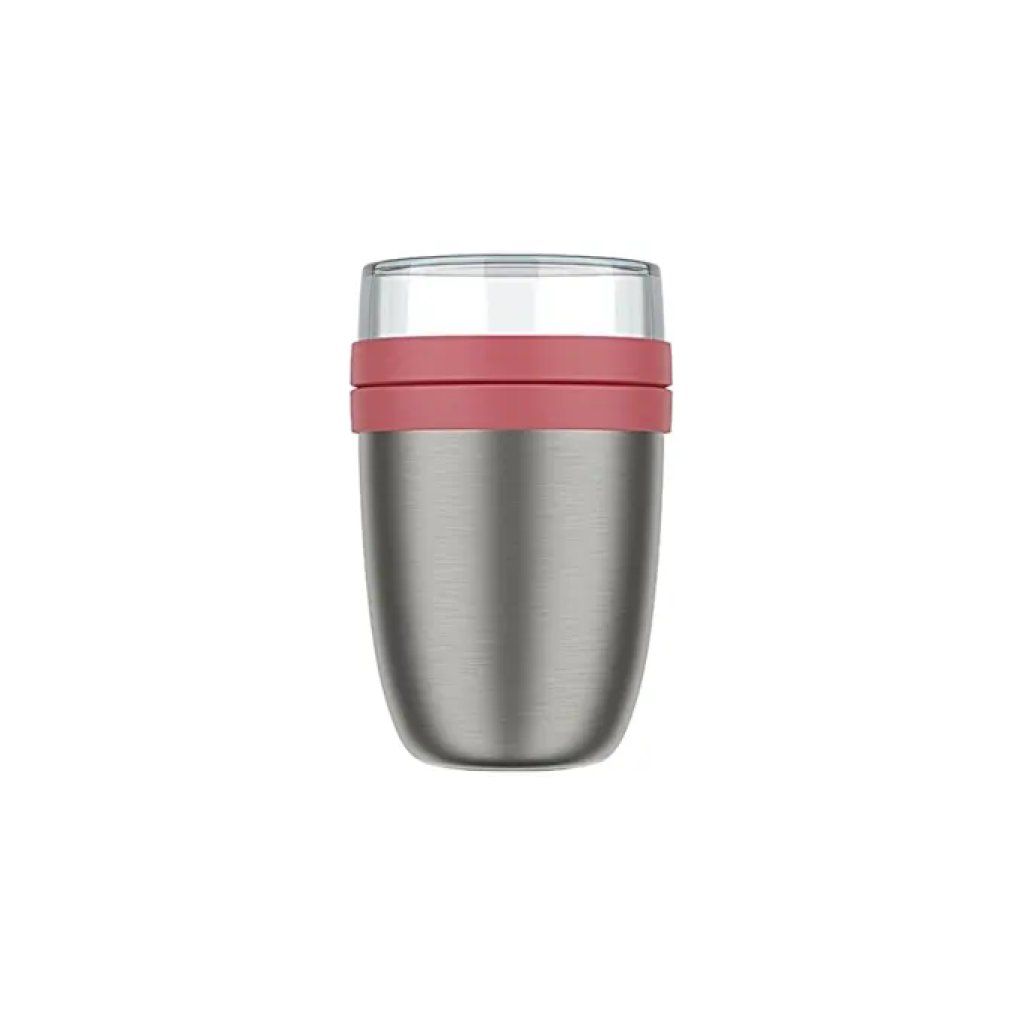 Mepal Ellipse Portavivande Termico Rosa, 500 + 200 ml