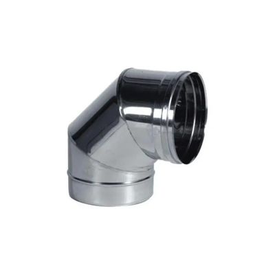 ALA 2000 Gomito a settori 90° in acciaio inox AISI 316L