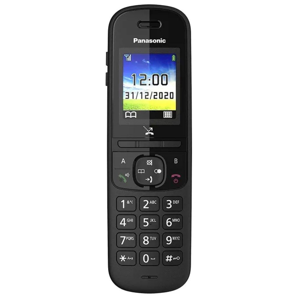 Panasonic KX-TGH710JTB Telefono Cordless DECT Nero