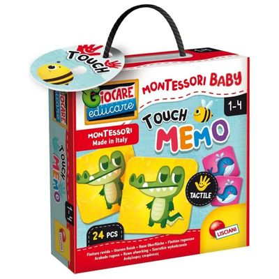 Lisciani Montessori Baby Touch Memo – Gioco tattile Lisciani Montessori Baby Touch Memo – Gioco tattile