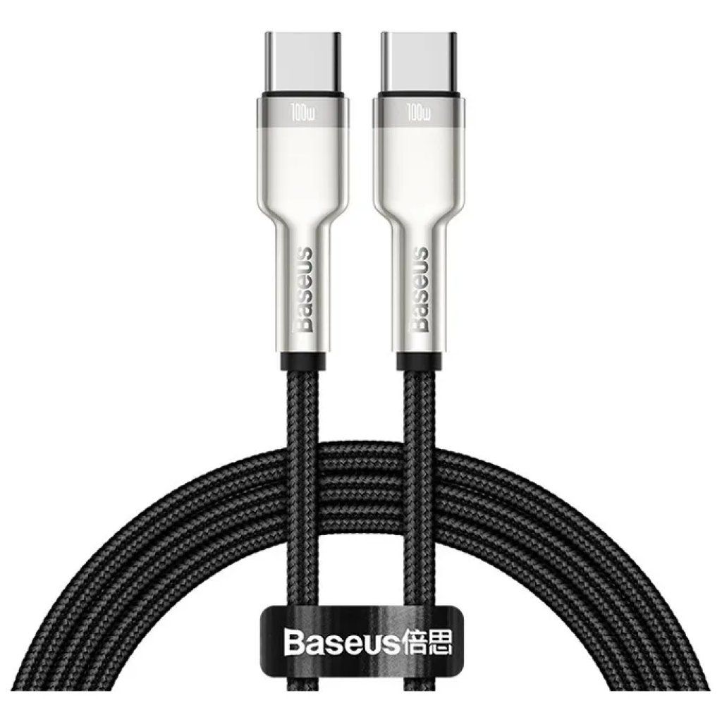 BASEUS Cavo USB-C Baseus Cafule 100W, 2 m, nero