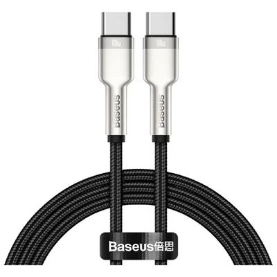 BASEUS Cavo USB-C Baseus Cafule 100W, 2 m, nero