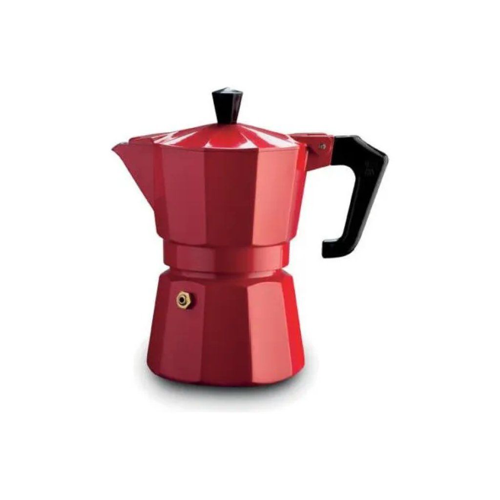 Pezzetti Italexpress 1361V – Caffettiera moka magenta da 3 tazze