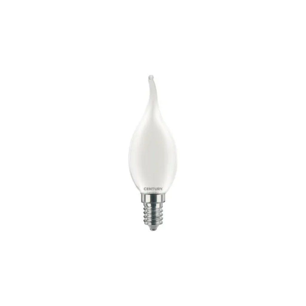 Century Lampadina LED a Fiamma Satinata E14 4W 470 lm 4000K Century Lampadina LED a Fiamma Satinata E14 4W 470 lm 4000K