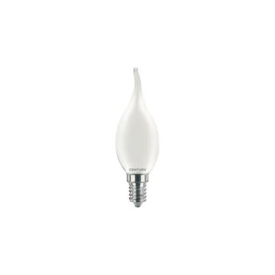 Century Lampadina LED a Fiamma Satinata E14 4W 470 lm 4000K Century Lampadina LED a Fiamma Satinata E14 4W 470 lm 4000K