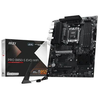 MSI PRO B850-S EVO WIFI – Scheda madre ATX AM5 DDR5 MSI PRO B850-S EVO WIFI – Scheda madre ATX AM5 DDR5