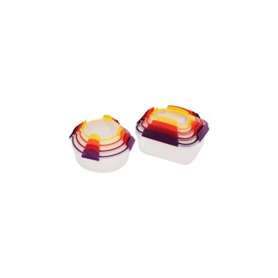 Joseph Joseph Nest Lock Set di Contenitori Ermetici, 8 Pezzi Joseph Joseph Nest Lock Set di Contenitori Ermetici, 8 Pezzi