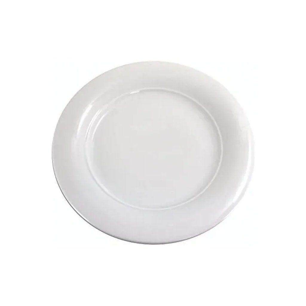 Tognana Thesis – Piatto piano tondo bianco, 31 cm