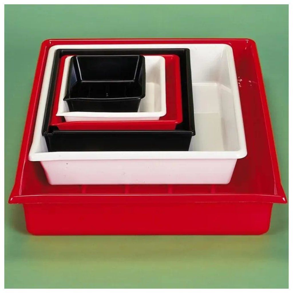 Kaiser Fototechnik Bacinella da Laboratorio 30 × 40 cm, Rossa Kaiser Fototechnik Bacinella da Laboratorio 30 × 40 cm, Rossa