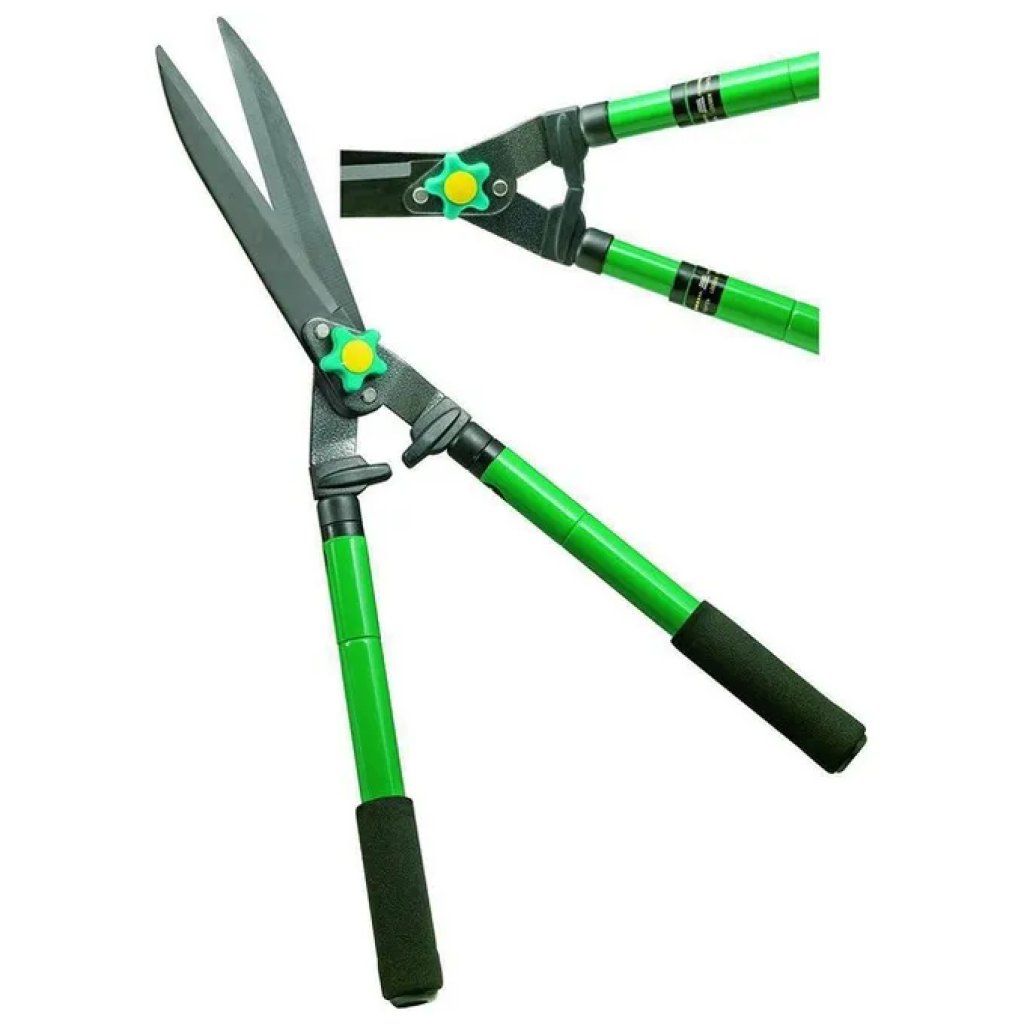 VIGOR-BLINKY Vigor Forbici per Siepi con Manici Telescopici, Lame da 25 cm