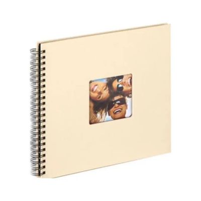 Walther Fun SA110H Album Fotografico a Spirale, Crema, 30 x 30 cm, 50 Pagine Nere Walther Fun SA110H Album Fotografico a Spirale, Crema, 30 x 30 cm, 50 Pagine Nere