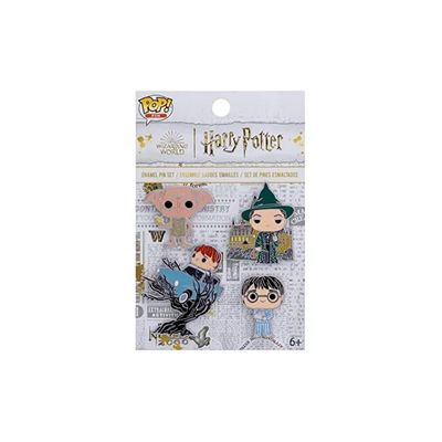 Funko Pop! Pin Mini Harry Potter Anniversary – Set da 4
