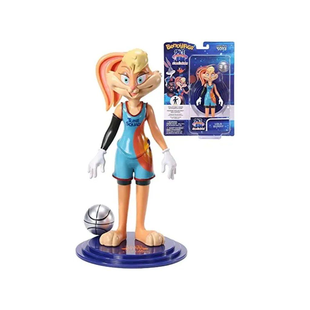 NOBLE COLLECTION Bendyfigs Lola Bunny Space Jam – The Noble Collection