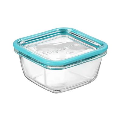 Bormioli Rocco Frigoverre Future contenitore quadrato in vetro 12 x 12 cm Bormioli Rocco Frigoverre Future contenitore quadrato in vetro 12 x 12 cm