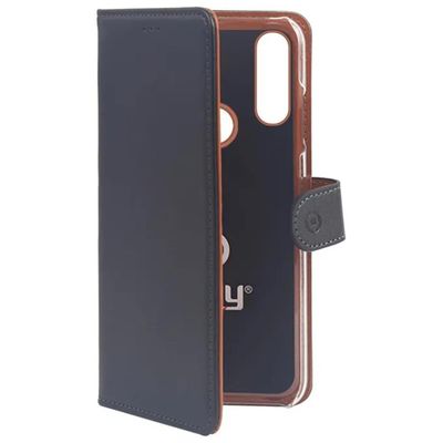 Celly Wally Case – Custodia a libro nera per Samsung Galaxy A60