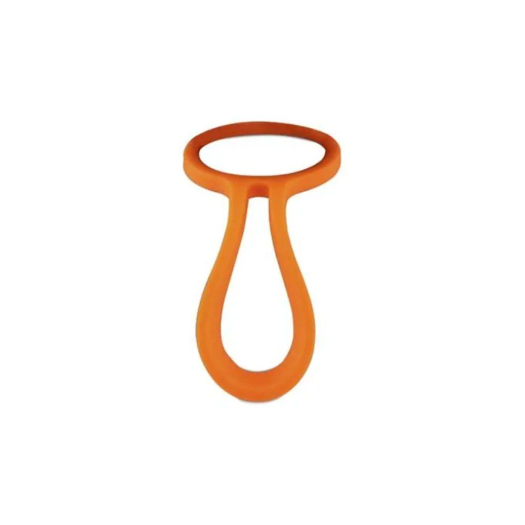 Mama Wata Bottle Tie – Portabottiglie in Silicone Arancione Mama Wata Bottle Tie – Portabottiglie in Silicone Arancione
