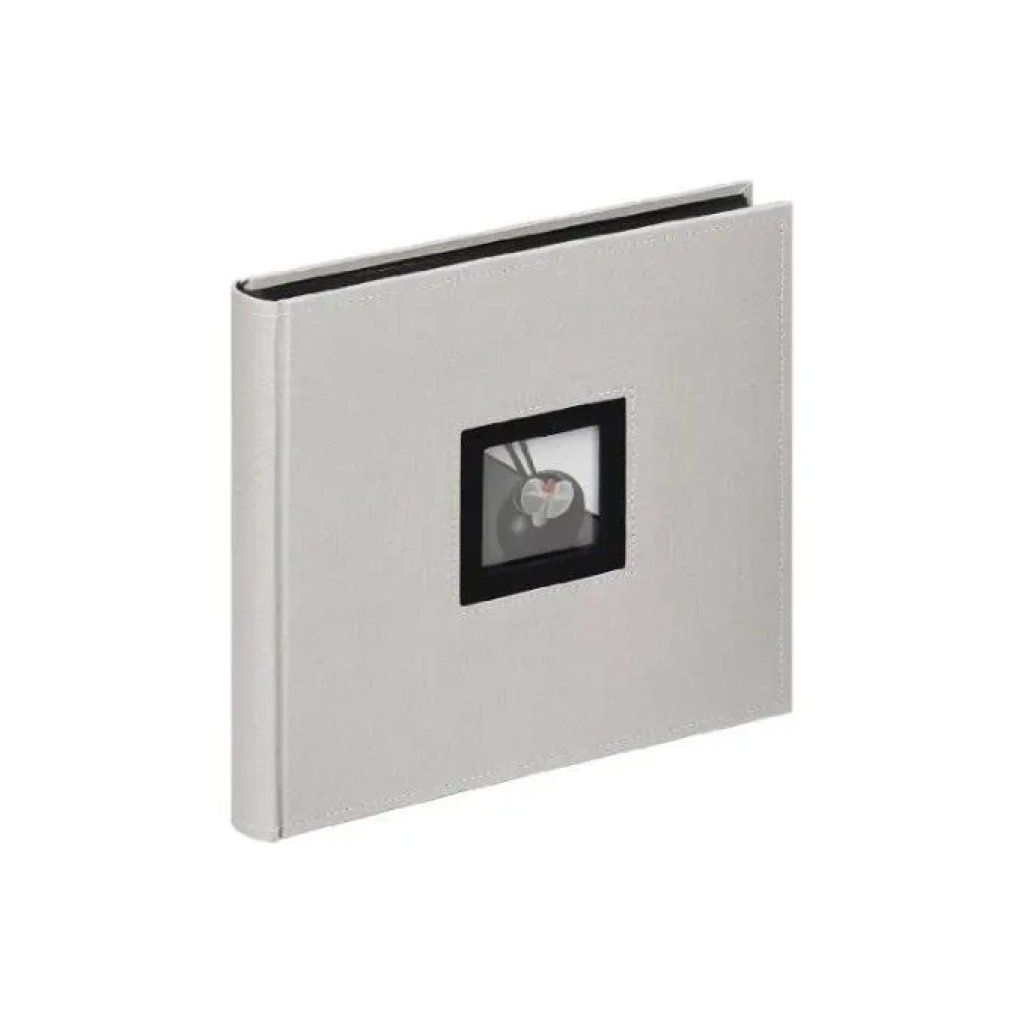 Walther Album Fotografico Nero e Bianco Grigio 27×26 cm Walther Album Fotografico Nero e Bianco Grigio 27×26 cm