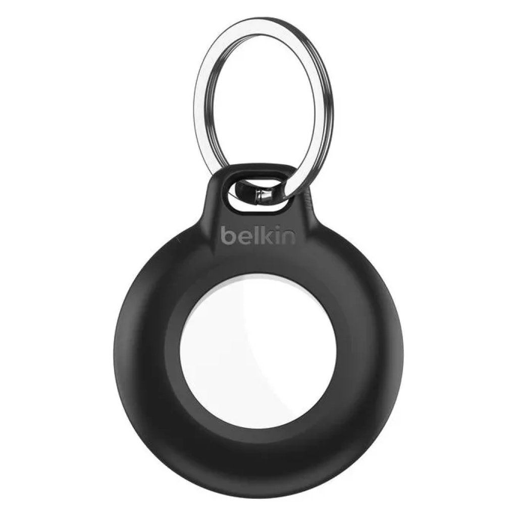 Belkin supporto impermeabile per Apple AirTag con portachiavi – Nero